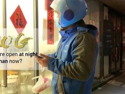 Pengantar Makanan Ini Tetap Bekerja Untuk Layani Warga Wuhan yang Terisolasi