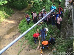 Jembatan di Tengah Hutan Mojokerto Jadi Lokasi Pembuangan Mayat Bocah SD