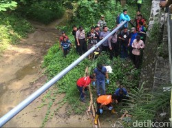 Jembatan di Tengah Hutan Mojokerto Jadi Lokasi Pembuangan Mayat Bocah SD
