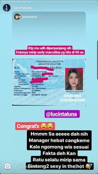 Lucinta Luna Pamer KTP Baru Dengan Nama Ini, Gebby Vesta Tak Tinggal ...