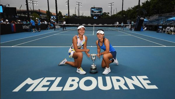 Momen-momen Kemenangan Priska Madelyn Nugroho di Australia Terbuka