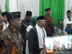 Maruf Amin Hadiri Peringatan Harlah NU Ke-94 di PBNU