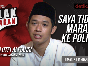 Blak-blakan Lutfi Pembawa Bendera: Saya Tidak Marah ke Polisi