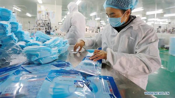 Corona Bikin Masker di China Laris Manis