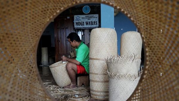 Kerajinan Bambu Yogyakarta Tembus Pasar Ekspor