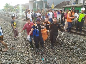 Hendak Berbelanja, Ibu Ini Tewas Tertabrak Kereta Api