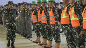 Panglima TNI Lepas Satgas Garuda ke Australia