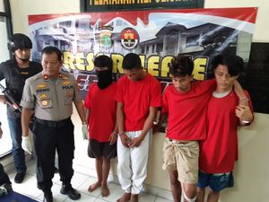 Sikat Habis! 4 Komplotan Begal Sadis di Tambun Bekasi Ditangkap Lagi
