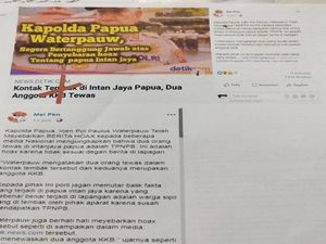 Polisi Tangkap Pemilik Akun FB yang Posting Kapolda Papua Hoax