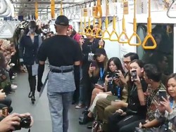 Acara Fashion Show di Gerbong Viral, PT MRT Minta Maaf Atas Ketidaknyamanan