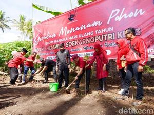 Ultah Megawati di Banyuwangi Digelar dengan Gerakan Menanam di Mata Air Jopuro Ultah Megawati di Banyuwangi Digelar dengan Gerakan Menanam di Mata Air Jopuro