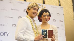 Cantik Memesona, Gaya Isyana dari Pengajian hingga Resepsi Nikah