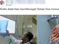 Viral Virus Corona Disebut Bisa Dihancurkan dengan Air, Benarkah?