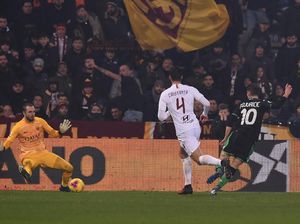 Hasil Liga Italia: Roma Dikalahkan Sassuolo 2-4
