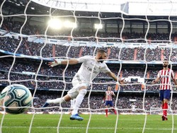 Akhirnya...Karim Benzema Bikin Gol di Kandang Saat Derby Madrid