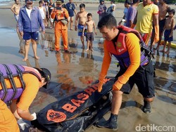 WN Afrika yang Terseret Arus Pantai Berawa Bali Ditemukan Tewas