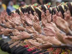 Keren, Begini Aksi Tari Ratoh Jaroe Massal di Solo