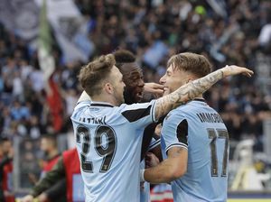Hasil Liga Italia: Bantai SPAL, Lazio Naik ke Posisi Kedua