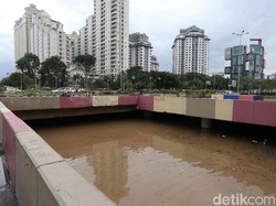 PPK Kemayoran soal Banjir Underpass: Perbaikan Drainase Masih Lama
