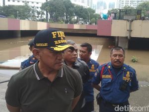 Banjir Underpass Kemayoran Diprediksi Surut 2-3 Hari
