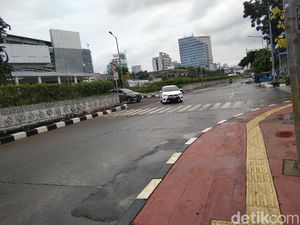 Banjir di Gunung Sahari Surut, Lalin Kembali Normal