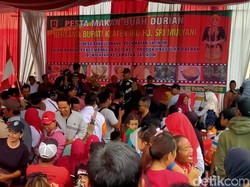 Cuma 15 Menit, 5.500 Paket Durian Ludes di Festival Durian Ini