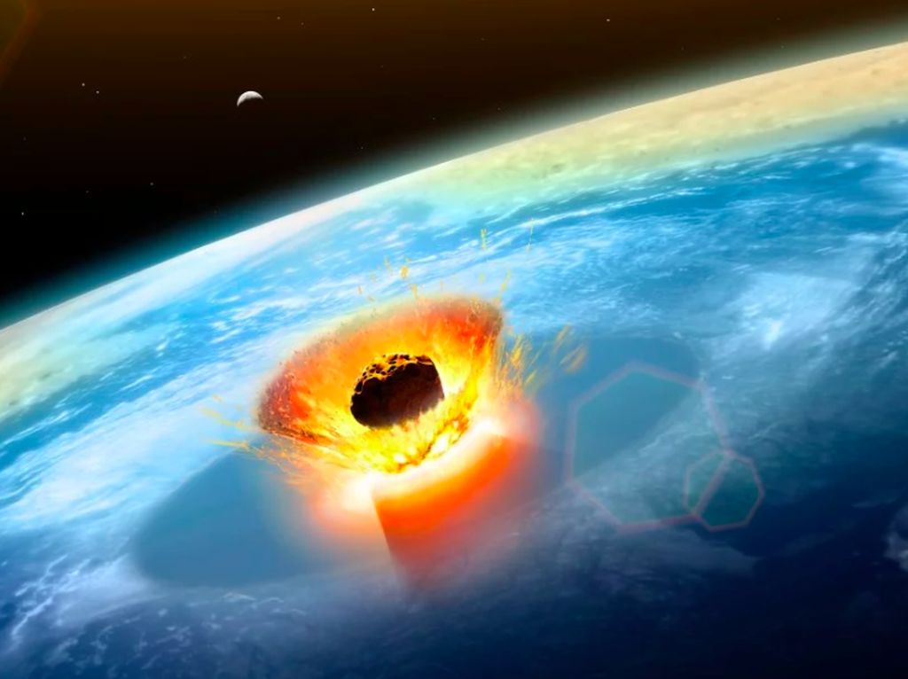 Asteroid Raksasa Dulu Sering Hantam Bumi