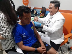 Tatap Liga 1 2020, Skuad Persib Bandung Divaksinasi