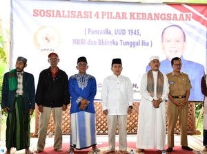 Depan Santri, Pimpinan MPR: Ajaran Islam Sejalan dengan Pancasila