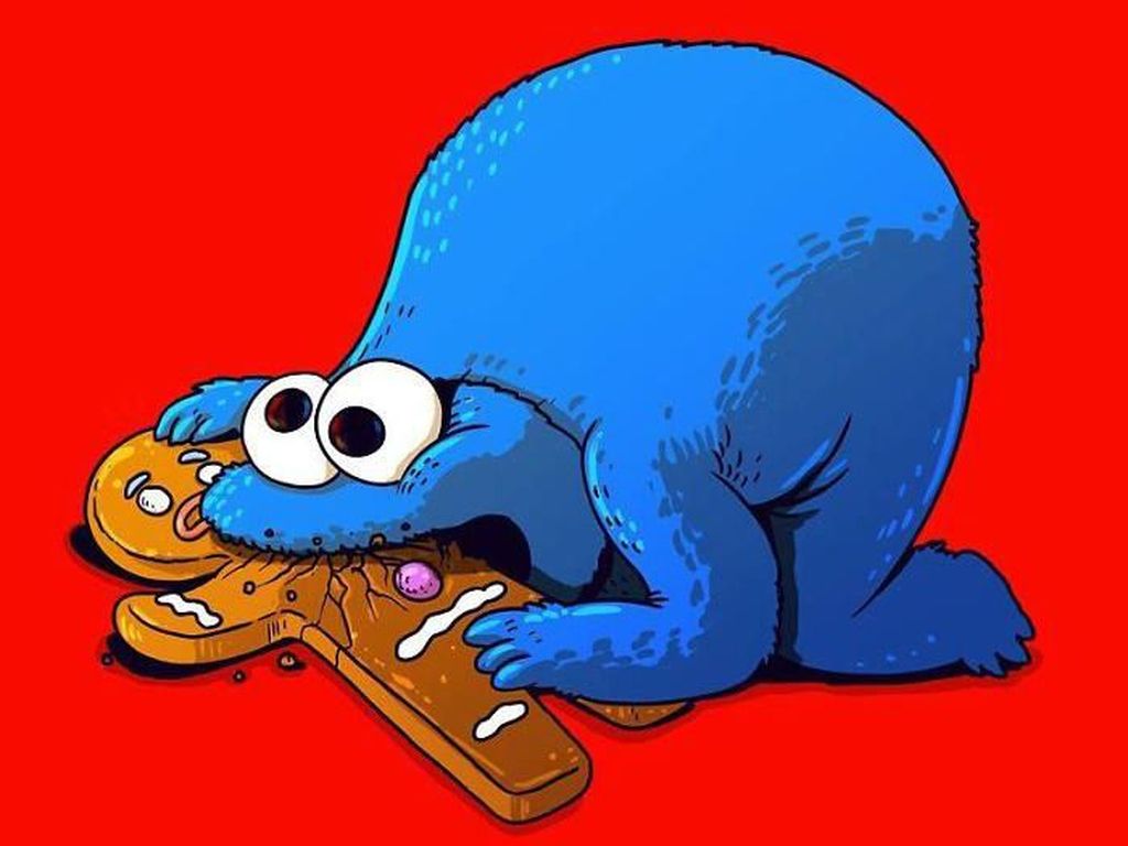 Ilustrasi Kocak dan Seram Sisi Lain Tokoh Kartun Ilustrasi Kocak dan Seram Sisi Lain Tokoh Kartun