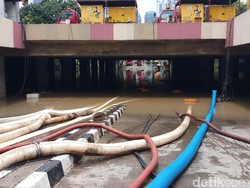 DKI Nilai Penanganan Banjir Underpass Kemayoran Baru Bisa Jangka Pendek