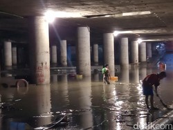 Banjir Underpass Kemayoran Tinggal 45 Cm, Sejumlah Pompa Dimatikan