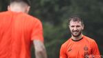 Marco Motta dan Marc Klok Jalani Sesi Latihan Bersama Persija