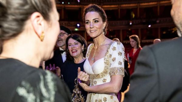 Bertemu Bintang Hollywood, Kate Middleton Cantik Pakai Baju Lama