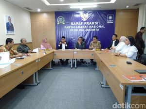 Cari Dukungan, Cawagub Ahmad Riza Patria Keliling Fraksi DPRD DKI