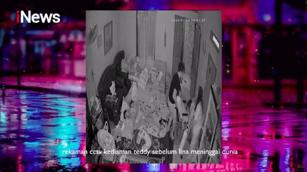 Seperti Cerita Teddy, CCTV Tunjukkan Detik-detik Lina Eks Sule Meninggal