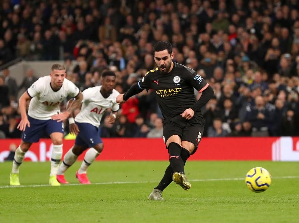 Penalti Guendogan Gagal, Tottenham Vs Man City Masih 0-0 Penalti Guendogan Gagal, Tottenham Vs Man City Masih 0-0