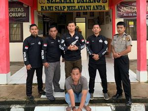 Polisi Tangkap Pemalak Bersenjata Api yang Resahkan Warga OKI Sumsel