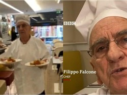 Keren! Kakek 81 Tahun Ini Masih Aktif Jadi Chef Profesional