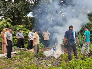 Polisi Ungkap Perdagangan Ayam Tiren di Boyolali