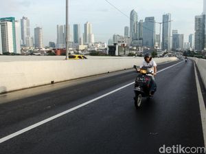 Jangan Nekat! JLNT Casablanca Bakal Dipasang Kamera e-Tilang Motor Jangan Nekat! JLNT Casablanca Bakal Dipasang Kamera e-Tilang Motor