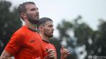 Marco Motta dan Marc Klok Jalani Sesi Latihan Bersama Persija