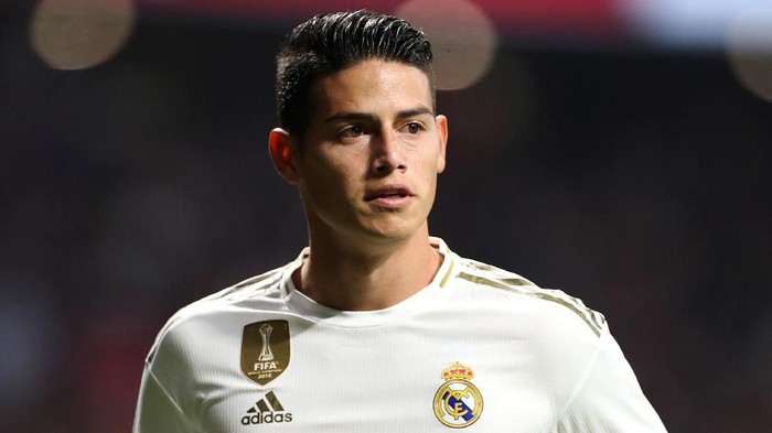 Club Atletico de Madrid v Real Madrid CF - La Liga
MADRID, SPAIN - SEPTEMBER 28: James Rodriguez of Real Madrid looks on during the Liga match between Club Atletico de Madrid and Real Madrid CF at Wanda Metropolitano on September 28, 2019 in Madrid, Spain. (Photo by Angel Martinez/Getty Images)