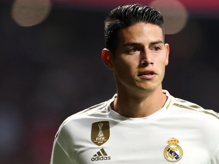Club Atletico de Madrid v Real Madrid CF - La Liga
MADRID, SPAIN - SEPTEMBER 28: James Rodriguez of Real Madrid looks on during the Liga match between Club Atletico de Madrid and Real Madrid CF at Wanda Metropolitano on September 28, 2019 in Madrid, Spain. (Photo by Angel Martinez/Getty Images)
