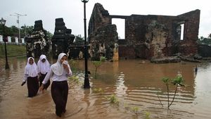 Waduh! Situs Cagar Budaya di Banten Terendam Banjir