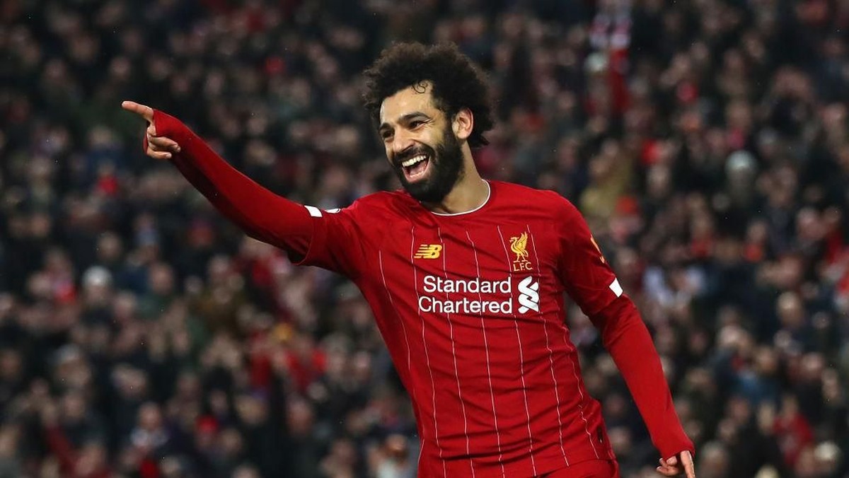 Striker Liverpool, Mohamed Salah. (Foto: Julian Finney/Getty Images)