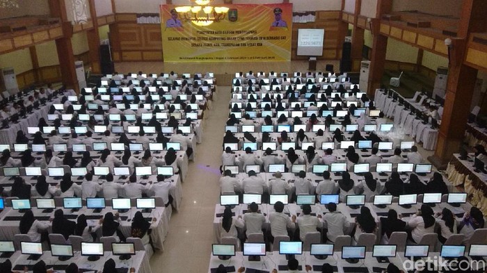 Tes CPNS/M Iqbal-detikcom Tes CPNS/M Iqbal-detikcom