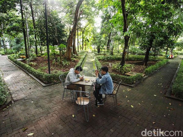 Kafe Ala Puncak di Hutan Kota Jakarta