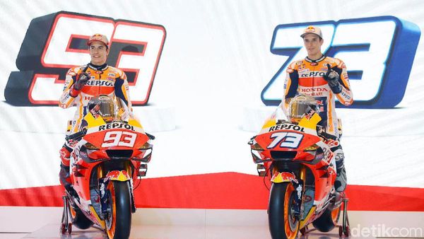 Ini Tim Repsol Honda Abang Adek ala Marquez Bersaudara