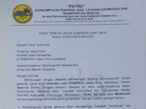Rencana Pembangunan Kereta Gantung di Gunung Bromo Dapat Penolakan
